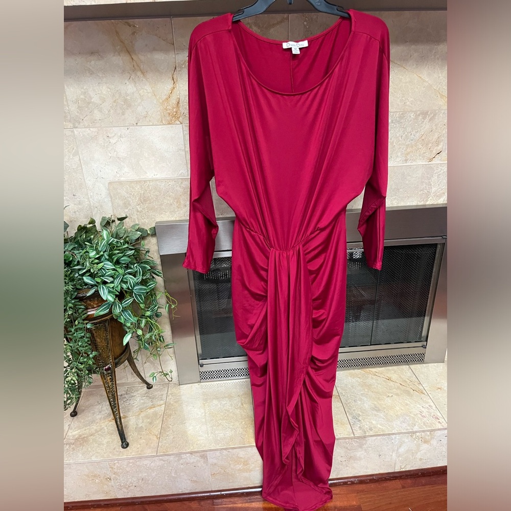 Elegant Red Women's Dress